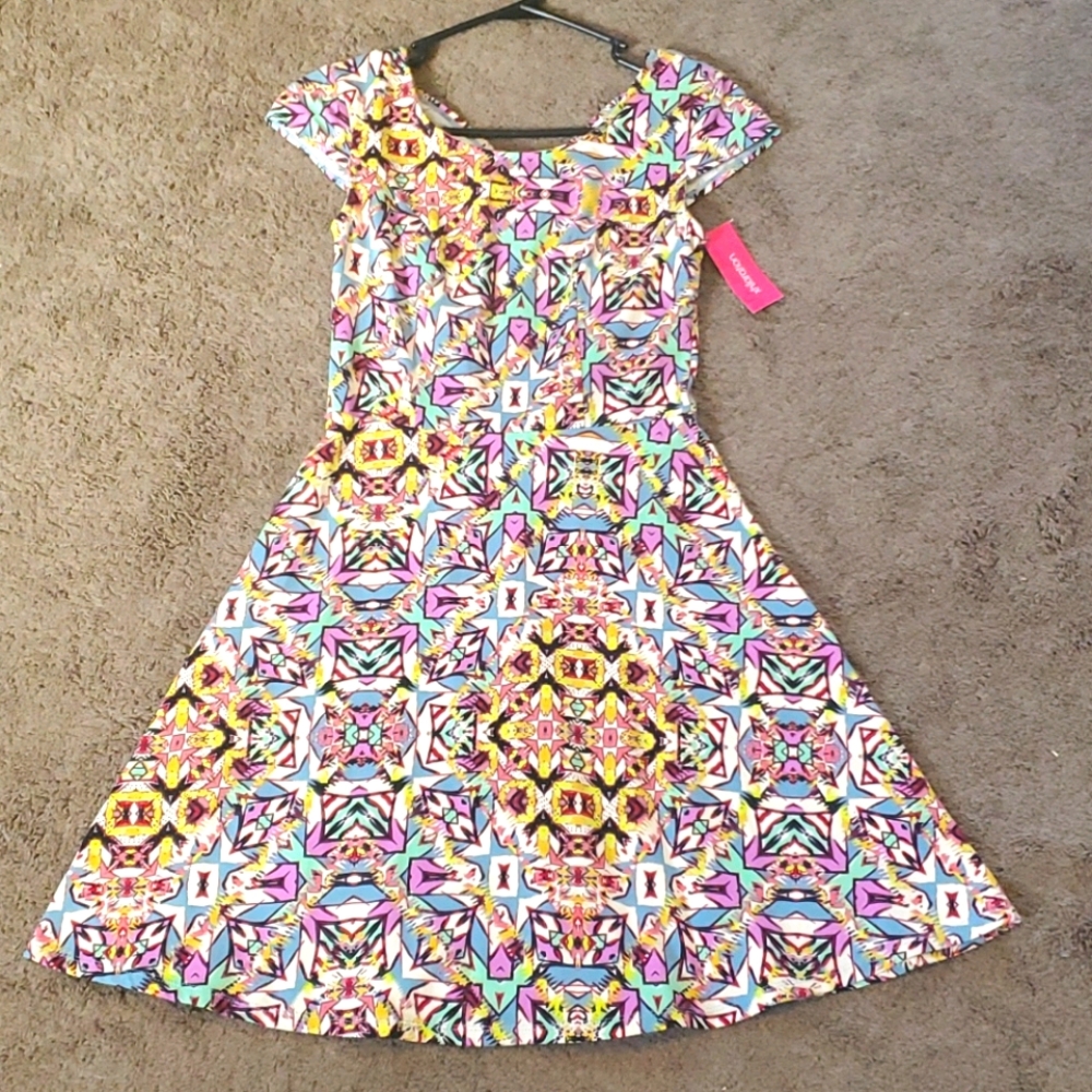 Xhileration skater dress NWT